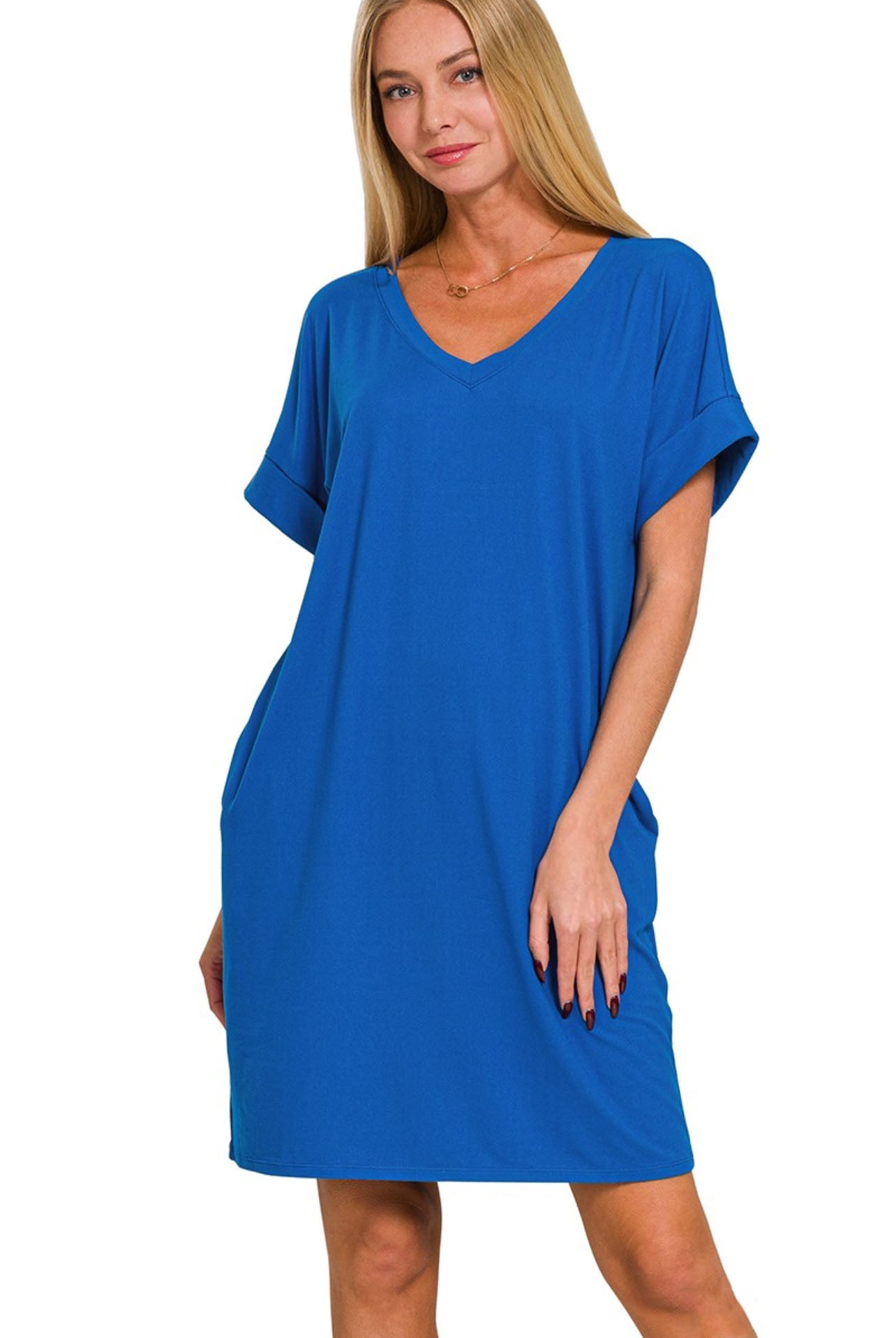 Blue Moon Pocket Dress