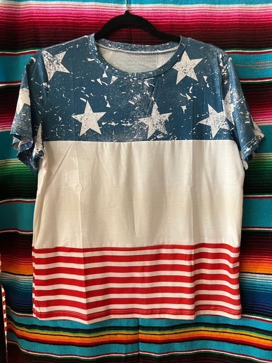 Old Glory Colorblock Tee